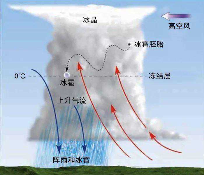 冰雹如此的重，它是如何在天空中形成的呢？