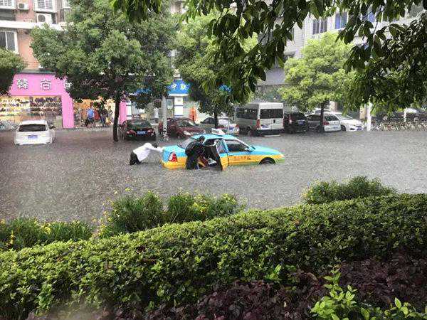 湖北宜都破近50年来降水纪录 明起雨势减小气温缓升