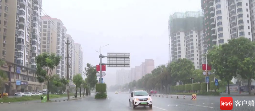 文昌今天仍有强降雨 群众出行需注意安全