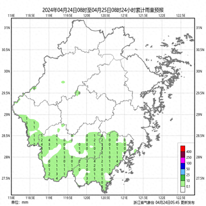 4月24日贵州天气预报提示，暴雨、冰雹、雷暴、强对流汹汹来袭