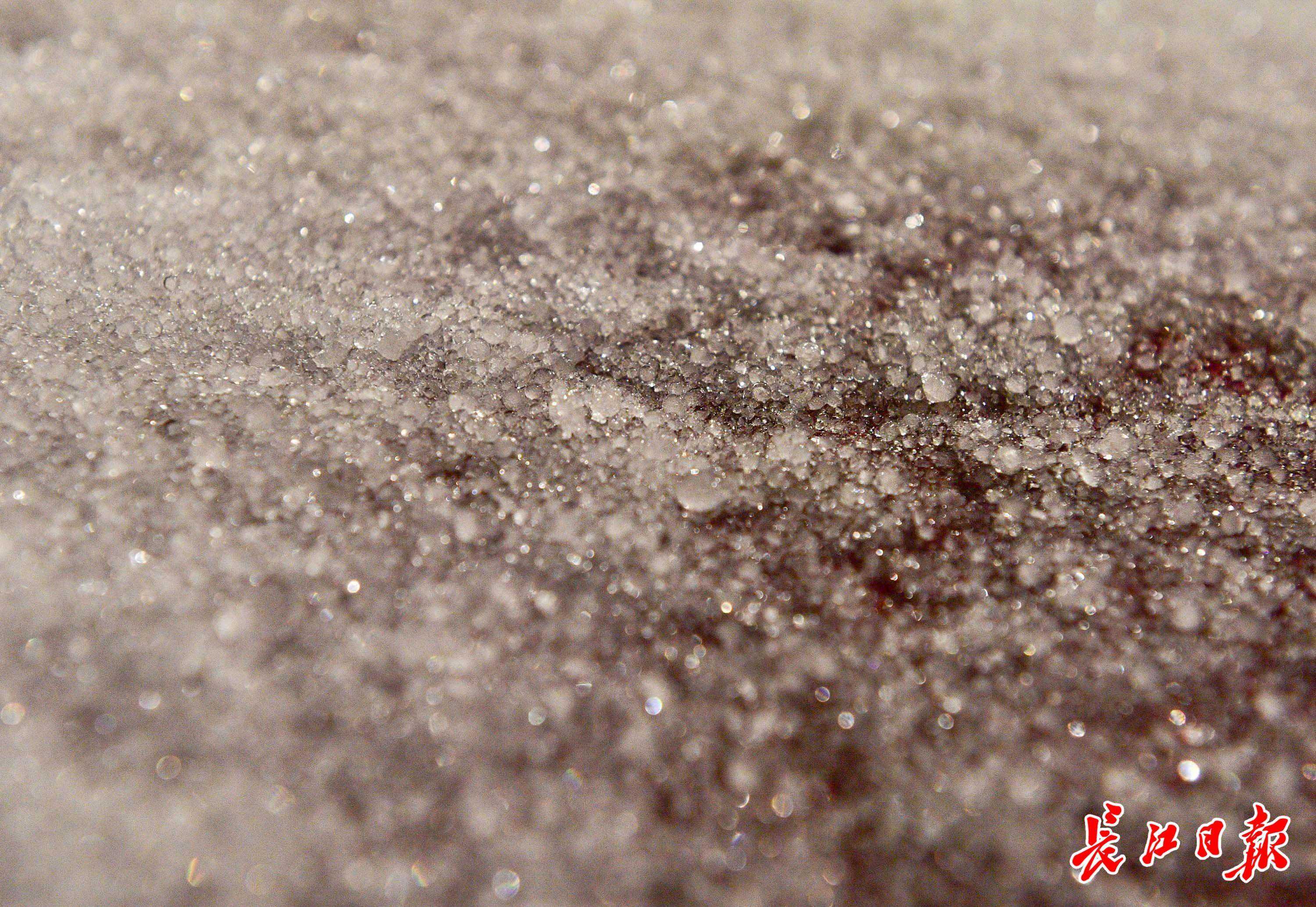 武汉下了一夜冰粒！累计雨雪量江夏区最多