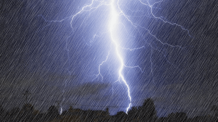 阵雨！雷雨！