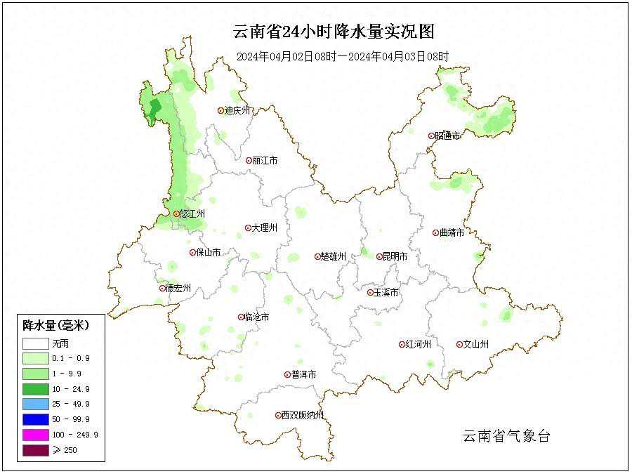 云南天气持续晴朗 大风、强对流需注意