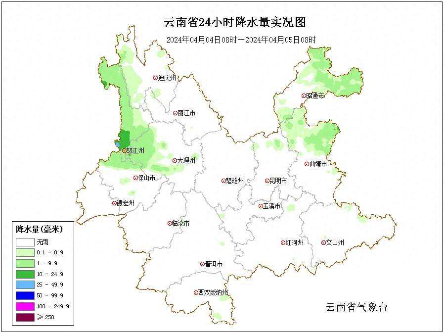 云南天气需注意大风、强对流
