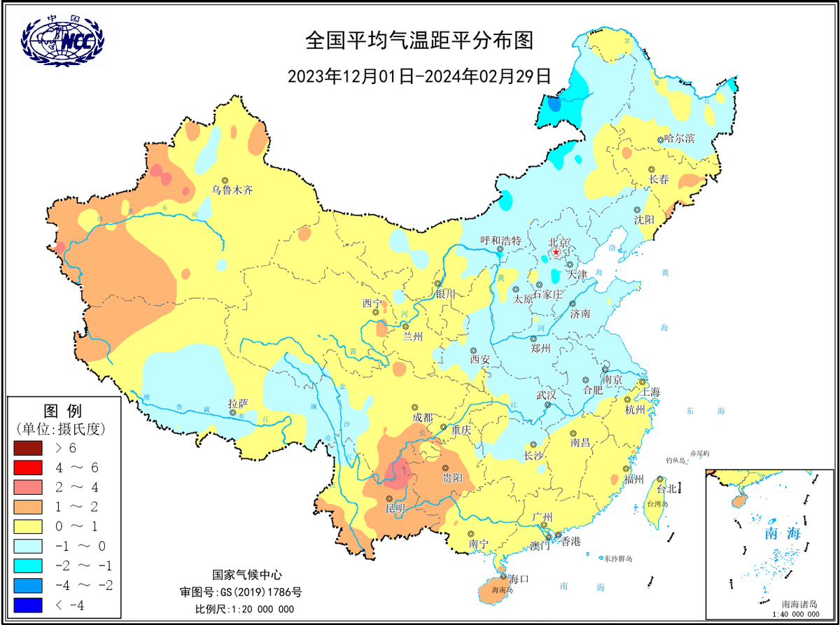 确定了，冬季偏高0.3度！2024年气候预警：前厄尔尼诺，后拉尼娜