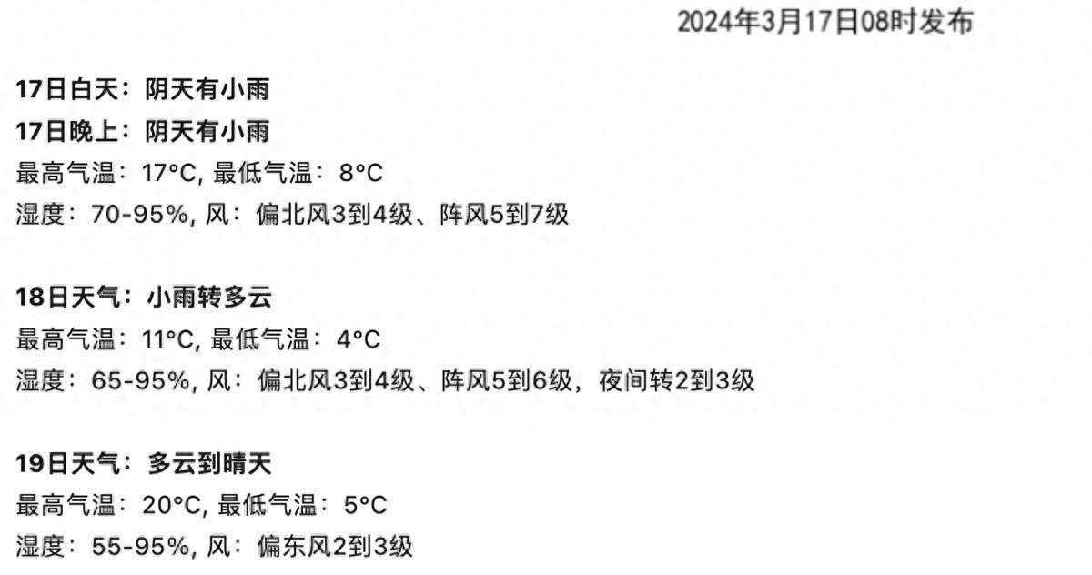 武汉未来一周晴雨相间，气温起伏大