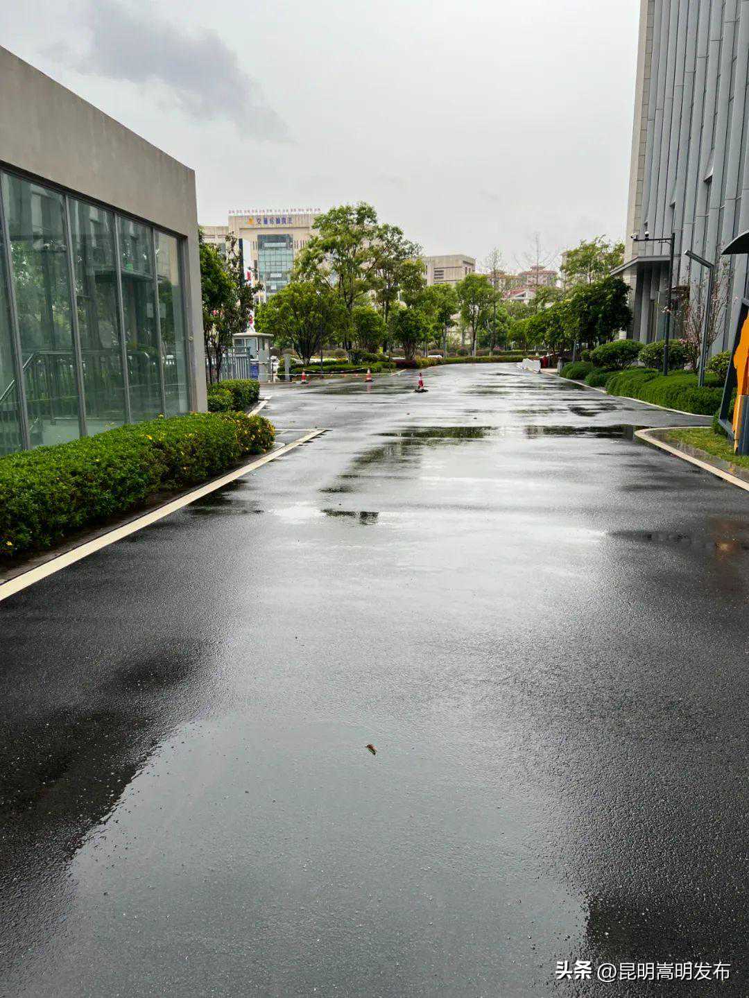 刚刚，昆明下雨啦！