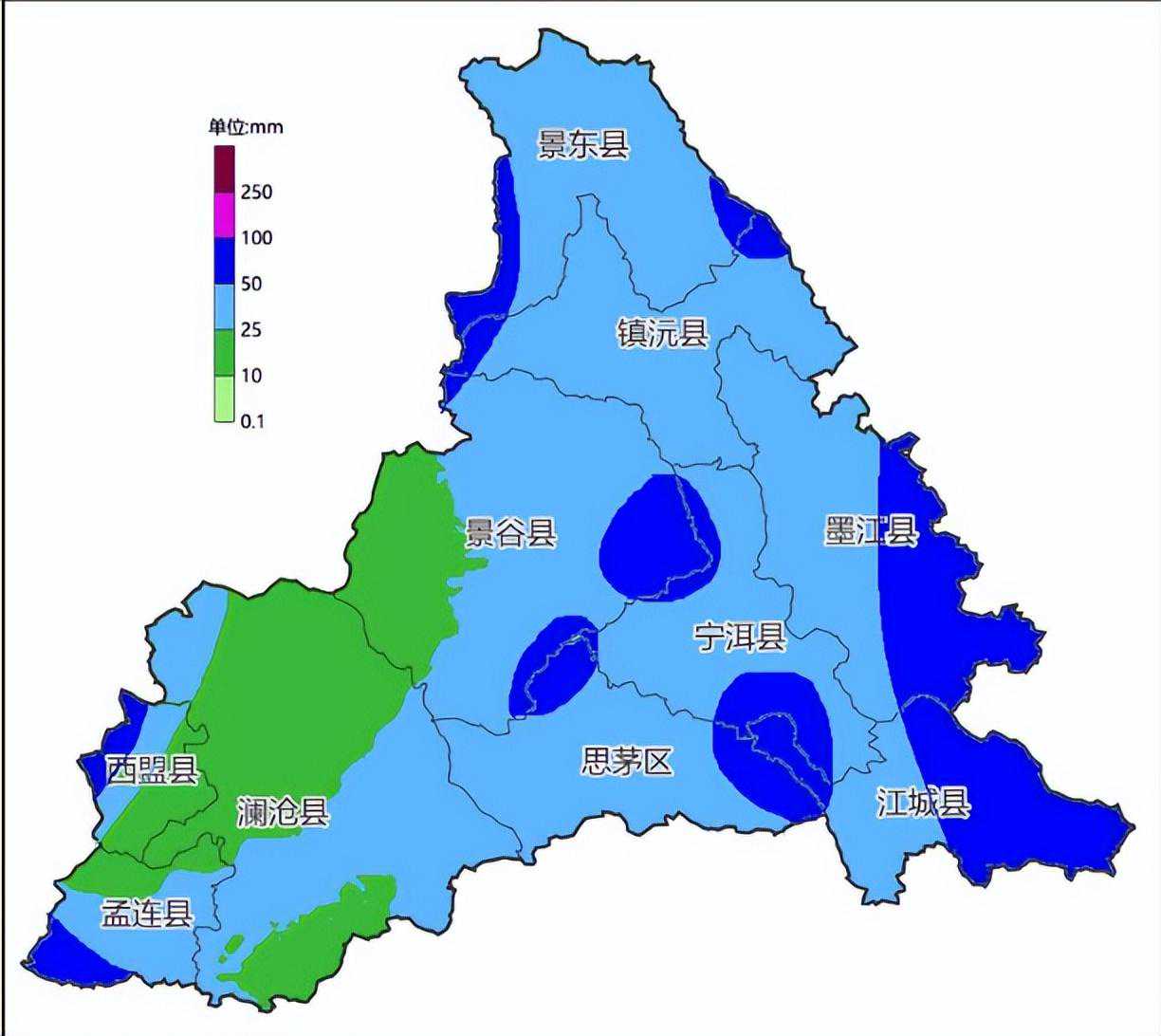 普洱市突发重要天气预报：13-14 日一场意想不到的强降水即将来临