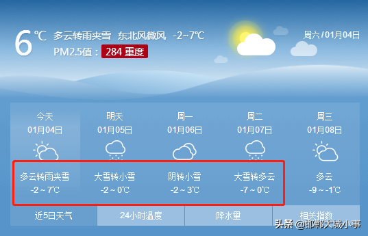 永年将出现近几年最强雨雪天气！请注意防范