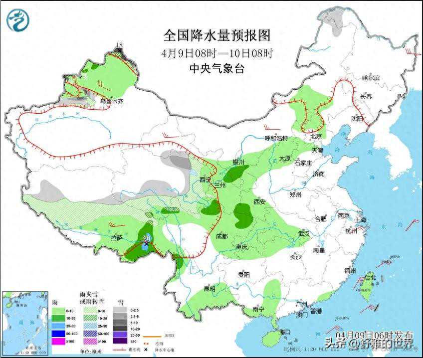 雨雪是福还是祸？明日4月10号天气变化大，且听我分解！