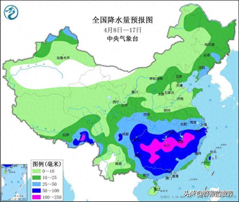 今明两天4月9日到4月10日：天气任性，咱得留个心眼！