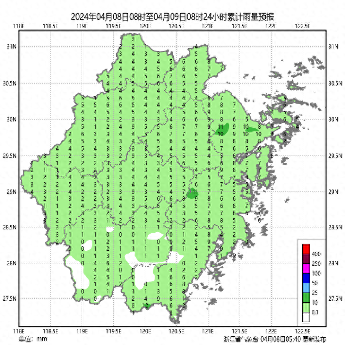 浙江天气大变脸，未来3日晴雨转换频繁，一周农事出行早知道