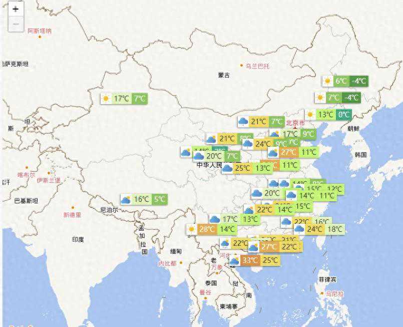 明天（4月8日）广西天气：南宁广西白色7大主要城市不容错过！