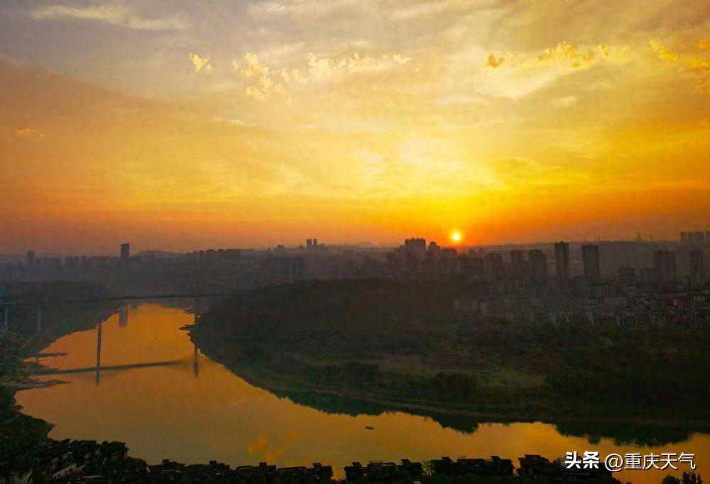 今明两天重庆以多云到晴为主 午后到夜间谨防强对流天气来袭