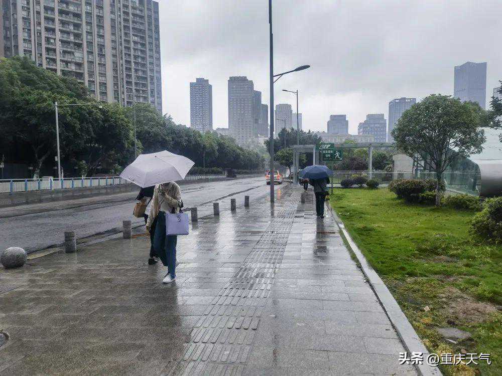 今日重庆潼南等地降温超7℃！未来三天多雨 气温继续下滑