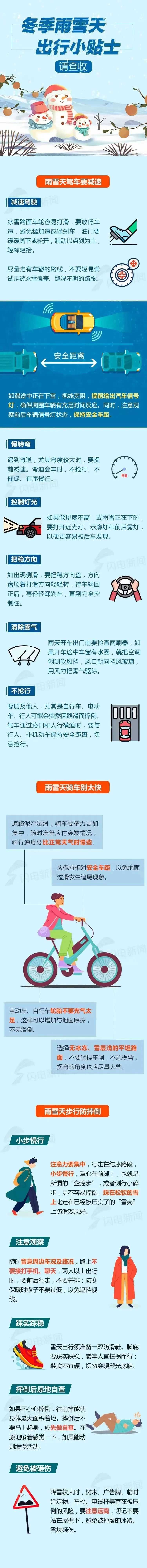 @所有人，栖霞将迎中到大雪，这份温馨提示请查收