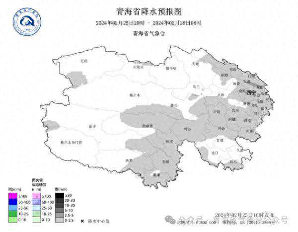 今夜，青海大部有雪！西宁、海东部分地区中雪