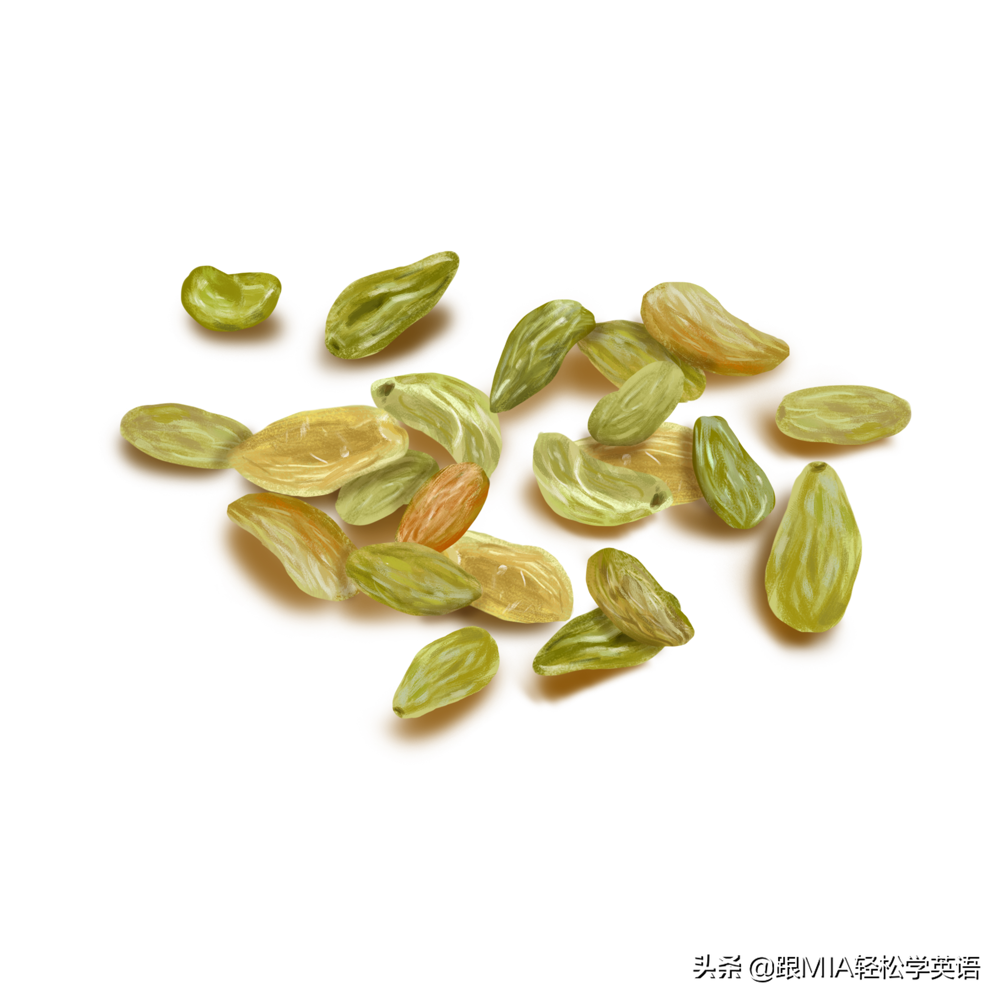 「健康英语」“葡萄干”大家尽量不要说dried grapes