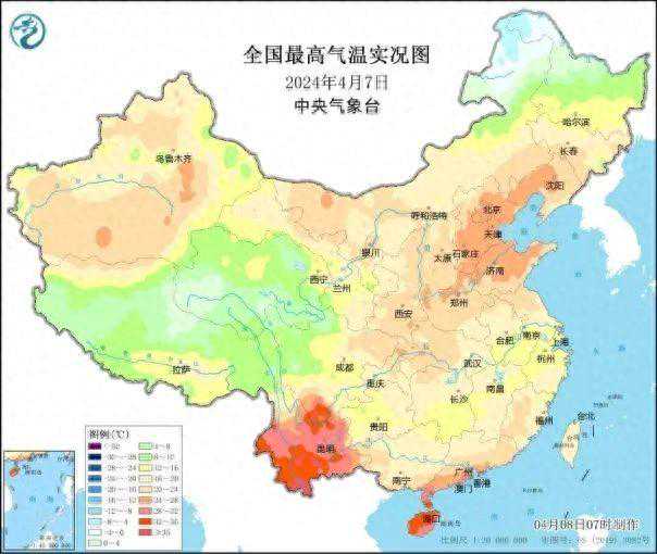 北方将有降温降水过程，华南多地雨水暂歇