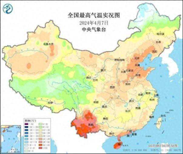 北方将有降温降水过程，华南多地雨水暂歇